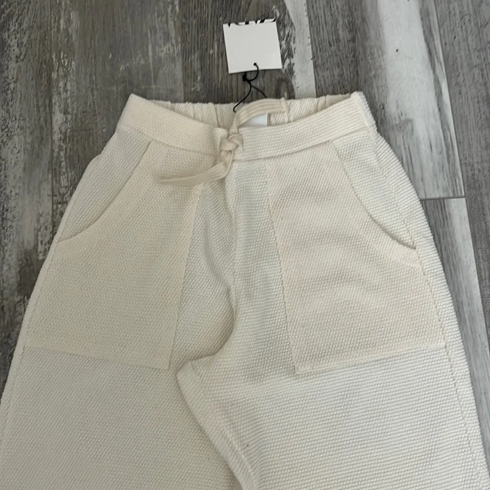 Zara Textured Weave Pants